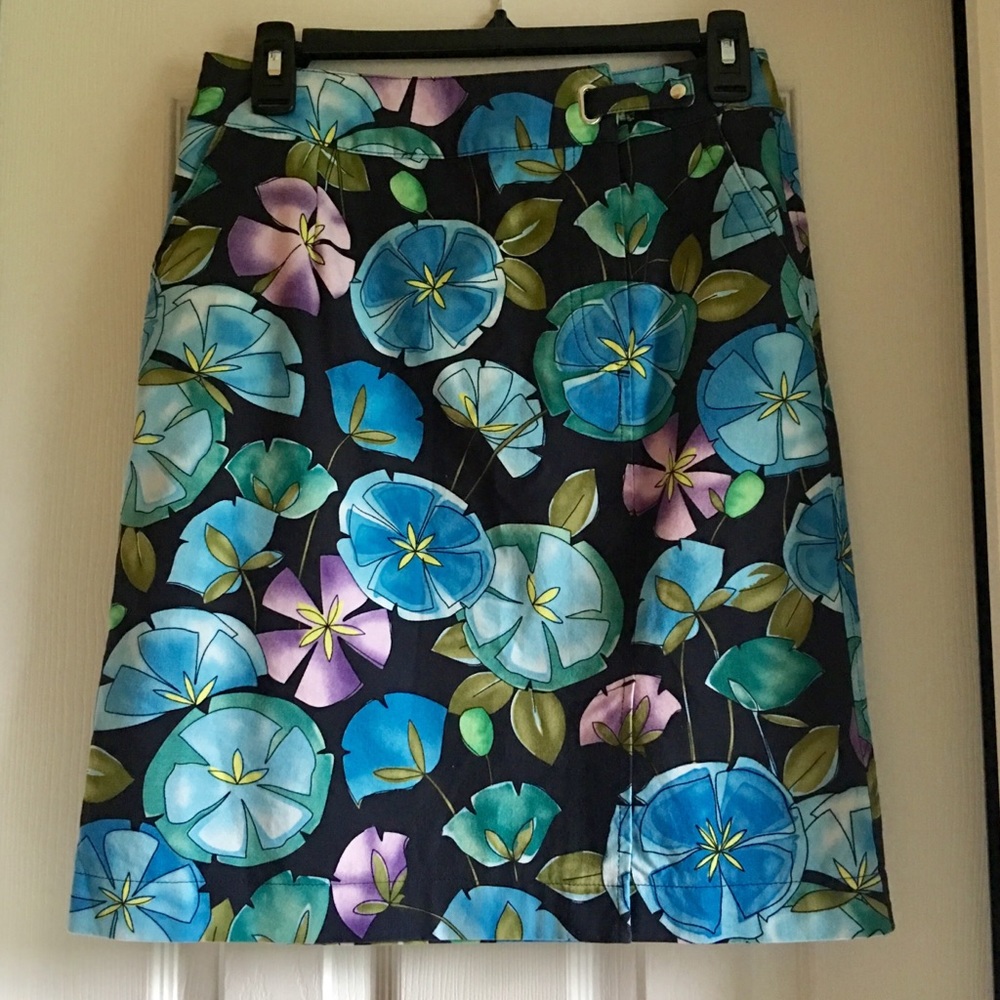 Talbots “Water Lily” skirt - HP🎉 7/19/20